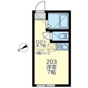 ユナイト富士見アントワーヌの間取り画像