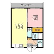 パールハイツ弓ヶ浜の間取り画像
