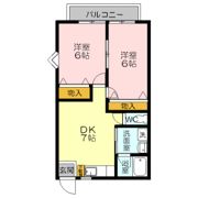 ハイツアネモス1号館の間取り画像