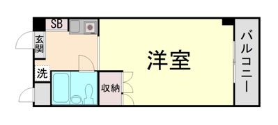 ロマネスク王子公園の間取り画像