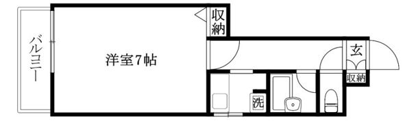 ダイアパレス竹原の間取り画像
