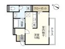 セジュール皆実の間取り画像