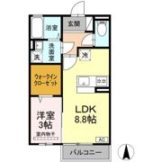 ローズガーデンの間取り画像
