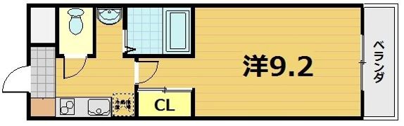 プリンセスコート・アイの間取り画像