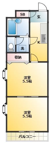 王子北ウイングの間取り画像