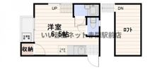 廣瀬アパートの間取り画像