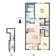 仮）朝倉町アパート新築工事の間取り画像