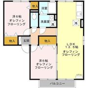 ベイリーフの間取り画像