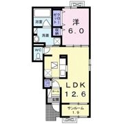 ヴィラージュS Ⅰの間取り画像