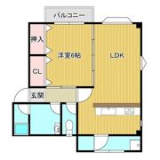 ヴィラ・ダイヤモンドの間取り画像