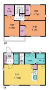 大木邸貸家の間取り画像