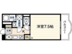 ソフィアコートリバーサイド天満の間取り画像