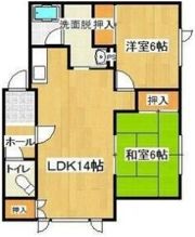 グローリーハウスAの間取り画像