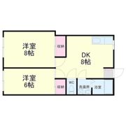 マンションニューエアラの間取り画像
