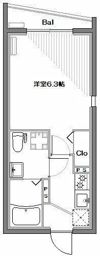 アーバンステージ武蔵小山の間取り画像