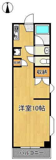 ベルハウス穴生の間取り画像
