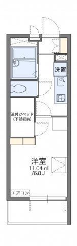 レオパレスユウの間取り画像