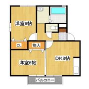 ウィルコートA棟の間取り画像