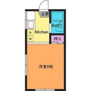 厚木コーポの間取り画像