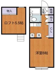パティオヴィラの間取り画像