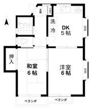 メゾネット K 202号の間取り画像