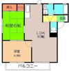 荒井ハイツCの間取り画像