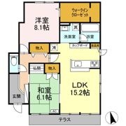 サンモールの間取り画像