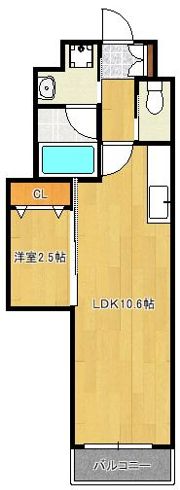 シュライン恵比寿レジデンスの間取り画像