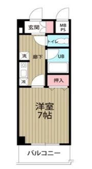 河幸第八ビルの間取り画像
