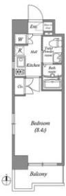 Gramercy Nipponbashiの間取り画像