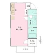サンブライト中青木の間取り画像