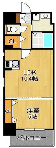 エルザグランツ戸畑千防の間取り画像