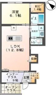 グランリヴィエールⅡの間取り画像