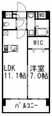 プライムアーバン千駄木の間取り画像