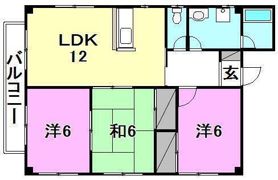 グリーンヒルの間取り画像