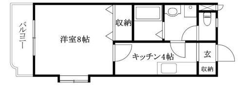 ジュネスミトモの間取り画像