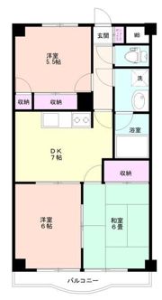 リバーサイド志木の間取り画像
