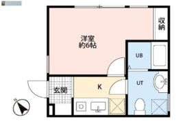 シンセイレジデンス大岡の間取り画像