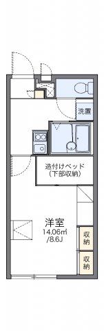 レオパレスASOUDAの間取り画像