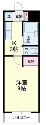 初生マンションの間取り画像