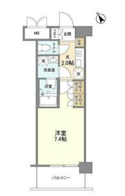 サンハイム鶴見の間取り画像