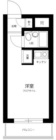 ライオンズマンション荏原中延の間取り画像