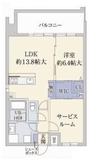 ATKレジデンスなにわ橋の間取り画像