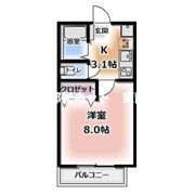 サンピュアグリーンの間取り画像
