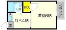 時山クリーンハイツ淡路の間取り画像
