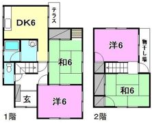 大西住宅（新）の間取り画像