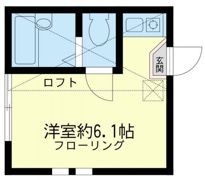 ユナイト星川ソレントの調べの間取り画像