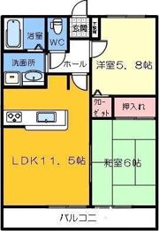 フォブール望の間取り画像