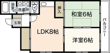 MARUYA BLDG3の間取り画像