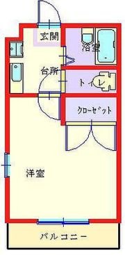 アベニューBの間取り画像